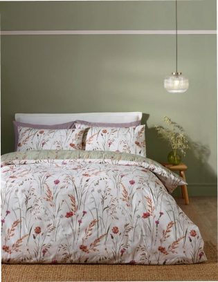 Brushed Cotton Grasmere Floral Duvet Set