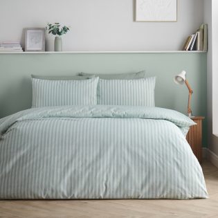 Epping Textured Stripe Duvet Set