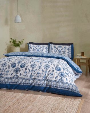 Zoukara Blue duvet set